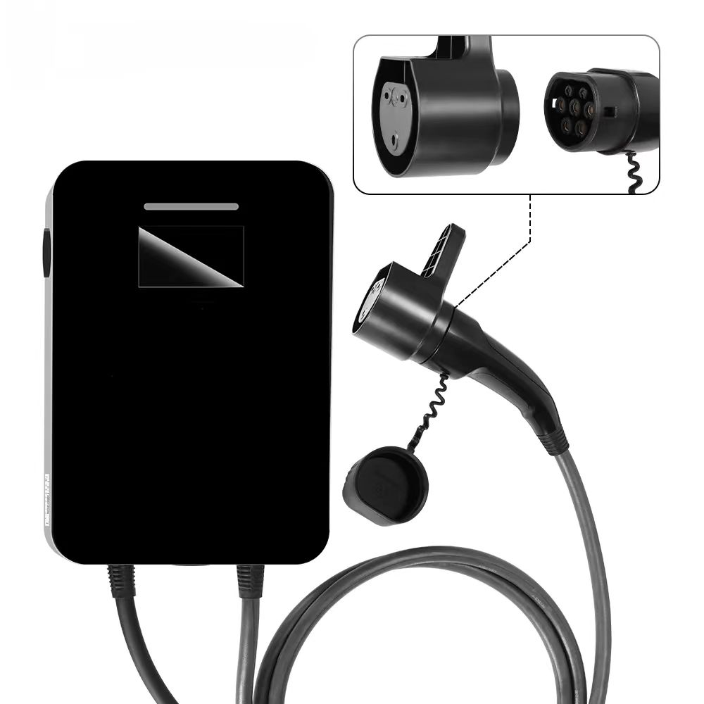 EV Charging Wallbox 7kw 11kw 22kw EV Charger Type2 Type1 GBT home use EU US AC EV Charging Station