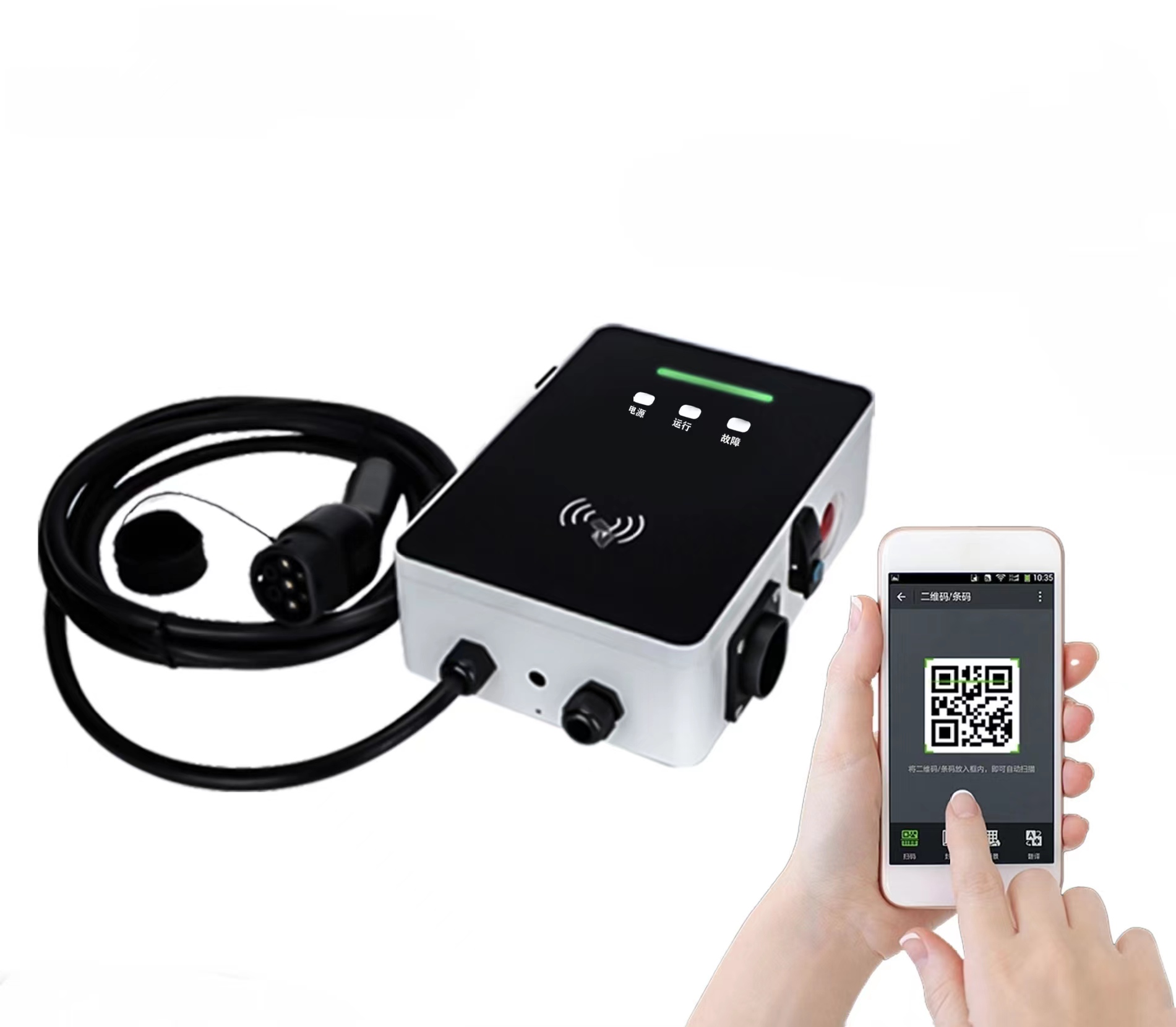 16A 32A 48A 7KW 11KW 22KW Wallbox EV Charger Electric Vheicle Car EU US GBT EV Charging Station AC 380V FOR BYD / Tesla